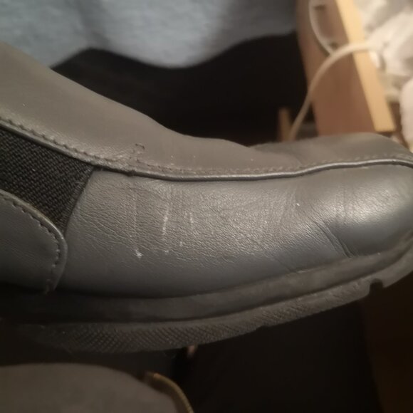 Men's Prada gray leather shoe - Picture 8 of 9